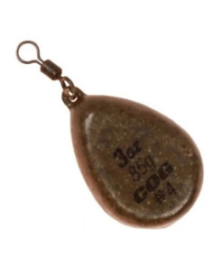 Korda plomo COG flat pear 4oz 112gr 2