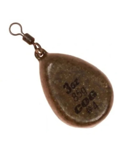 Korda plomo COG flat pear 6oz 168gr