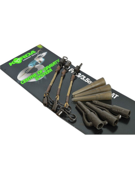 Korda boom COG flat lead 4oz, 5oz set 3unds