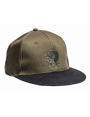 Nash make h happen snap back cap fish logo