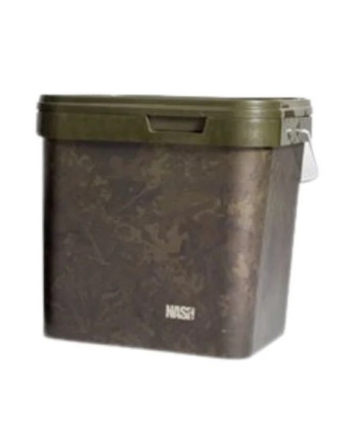 Nash spot onrectangular bucket camo 17l