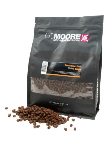 Cc moore pellets pro-stim liver 6mm 1kg