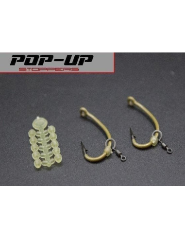 Trybion hook rubber stoppers brown 20unds