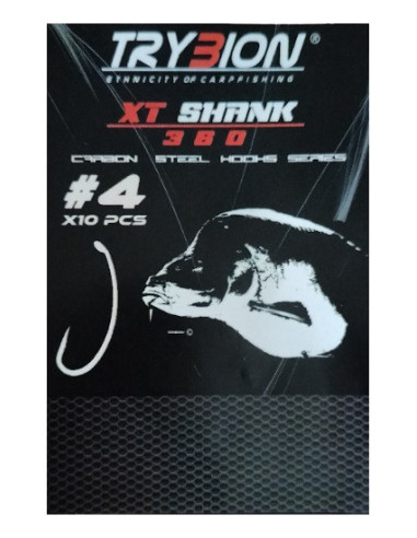 Trybion anzuelos XT-shank niquel nº6 10unds