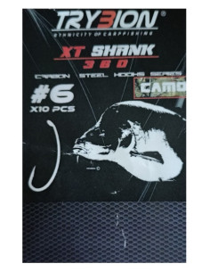 Trybion anzuelos XT-shank camo nº8 10unds