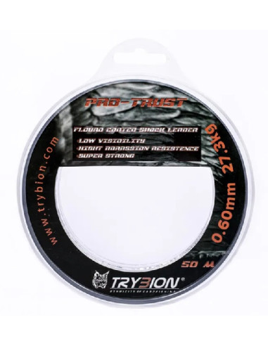 Trybion shockleader pro-trust 0.50mm 23.2kg 50m