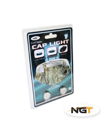 NGT linterna gorra camo