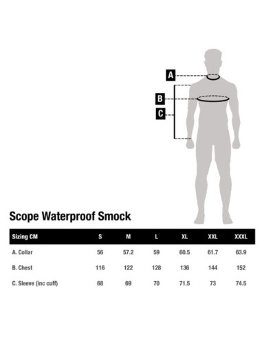 Nash scope waterproof smock talla L