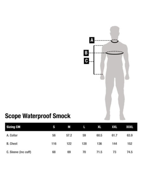 Nash scope waterproof smock talla L