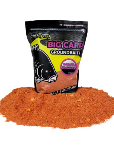 Proelite big carp groundbaits banana straberry 1.8kg