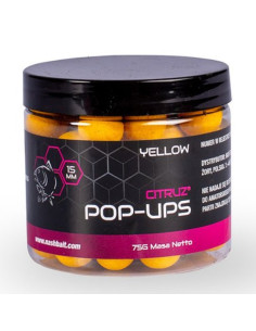 Nash pop-up CITRUZ yellow 15mm 75gr
