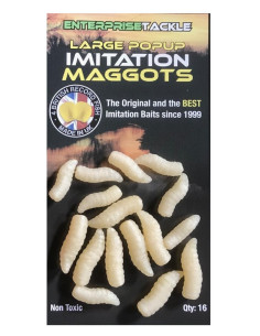 Entreprise pop-ups maggots large white 16 unds