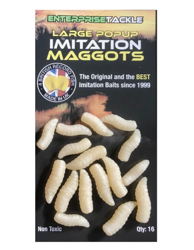 Entreprise pop-ups maggots large white 16 unds