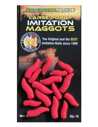 Entreprise pop-ups maggots large red 16 unds