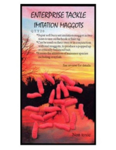 Entreprise pop-ups maggots red 20 unds