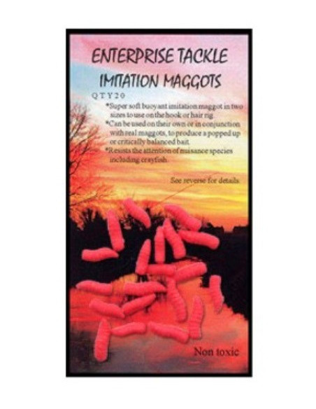 Entreprise pop-ups maggots red 20 unds