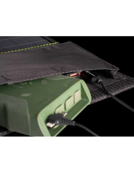 Ridgemonkey vault qc3.0 usb-a 21w solar panel