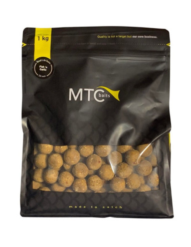 MTC baits boilies fish garlic 20mm 5kg