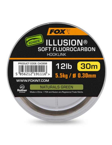 Fox illusion soft natural green 12lb 0.30mm 30m