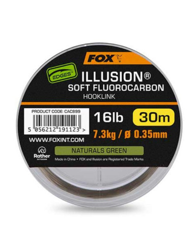 Fox illusion soft natural green 16lb 0.35mm 30m