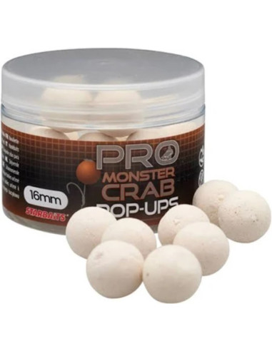 Starbaits pop-up probiotic monster crab 16mm 50gr