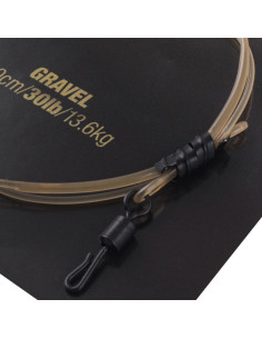 Korda dark matter leader 50cm qc swivel clear 30lb