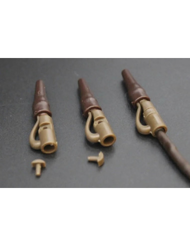 Trybion kit clip + cono con pin marron 8 sets
