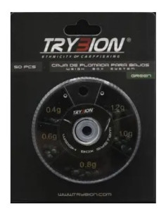Trybion caja plomos green 50unds