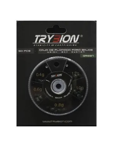 Trybion caja plomos green 50unds