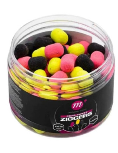 Mainline supa sweet ziggers pink,yellow,black dumbells