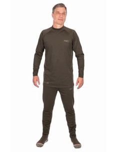 Fox khaki lined thermal base camp talla XL