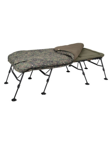 Trakker RLX 8 camo bed system wide