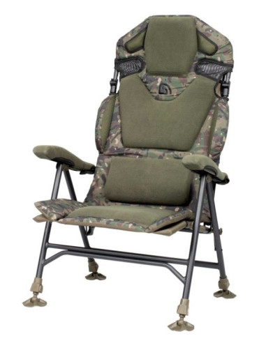 Trakker levelite camo longback recliner chair