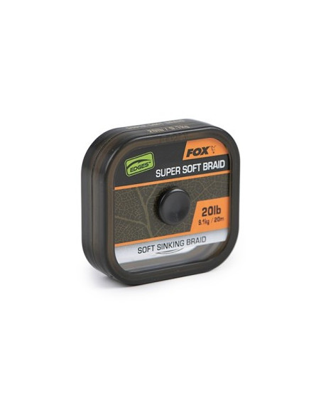 fox naturals super soft braid 20lb 9.1kg 20m