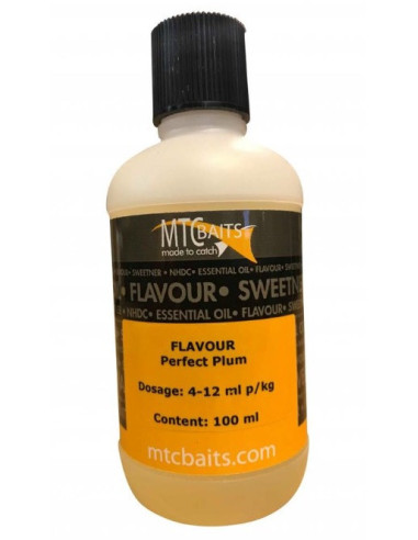 MTC baits flavour plum (ciruela) 100ml