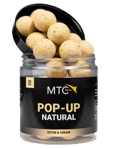 MTC baits pop-up natural ester cream 16mm