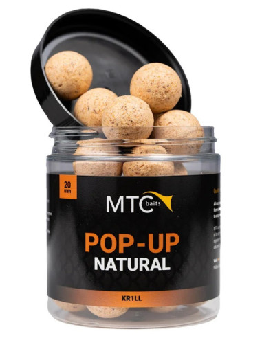 MTC baits pop-up natural krill 16mm