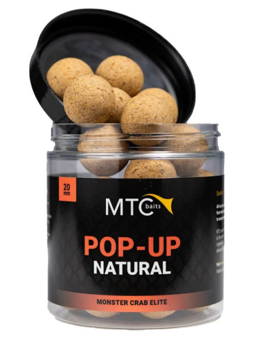 MTC baits pop-up natural monster crab elite16mm