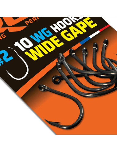 Rok WG hooks wide gape nº2 10unds