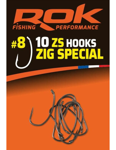 Rok ZS hooks zig special nº6 10unds