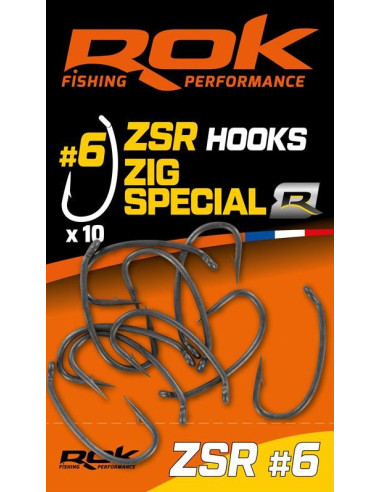 Rok ZSR hooks zig special-r nº4 10unds