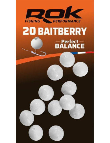 Rok balls baitberry perfect balance white 20unds