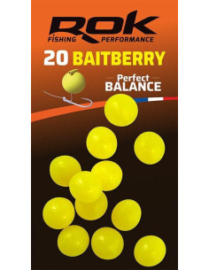 Rok balls baitberry perfect balance yellow 20unds