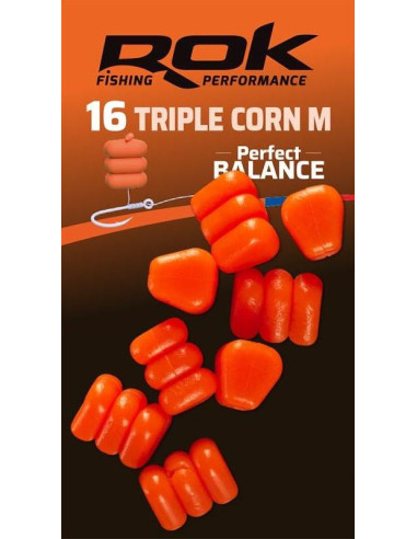 Rok triple corn medium perfect balanced orange 16unds