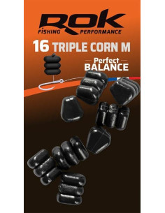 Rok triple corn medium perfect balanced black 16unds