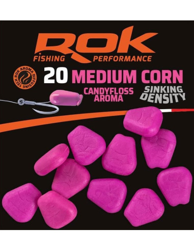 Rok medium corn sinking pink aroma candyfloss 20unds