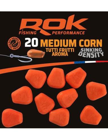 Rok medium corn sinking orange aroma tutti frutti 20unds