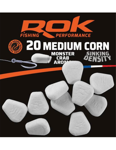 Rok medium corn sinking white aroma monster crab 20unds