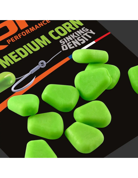 Rok medium corn sinking density green 20unds