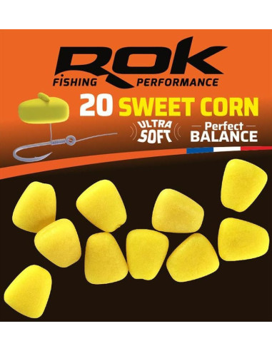 Rok sweet corn ultra soft perfect balance yellow 15unds